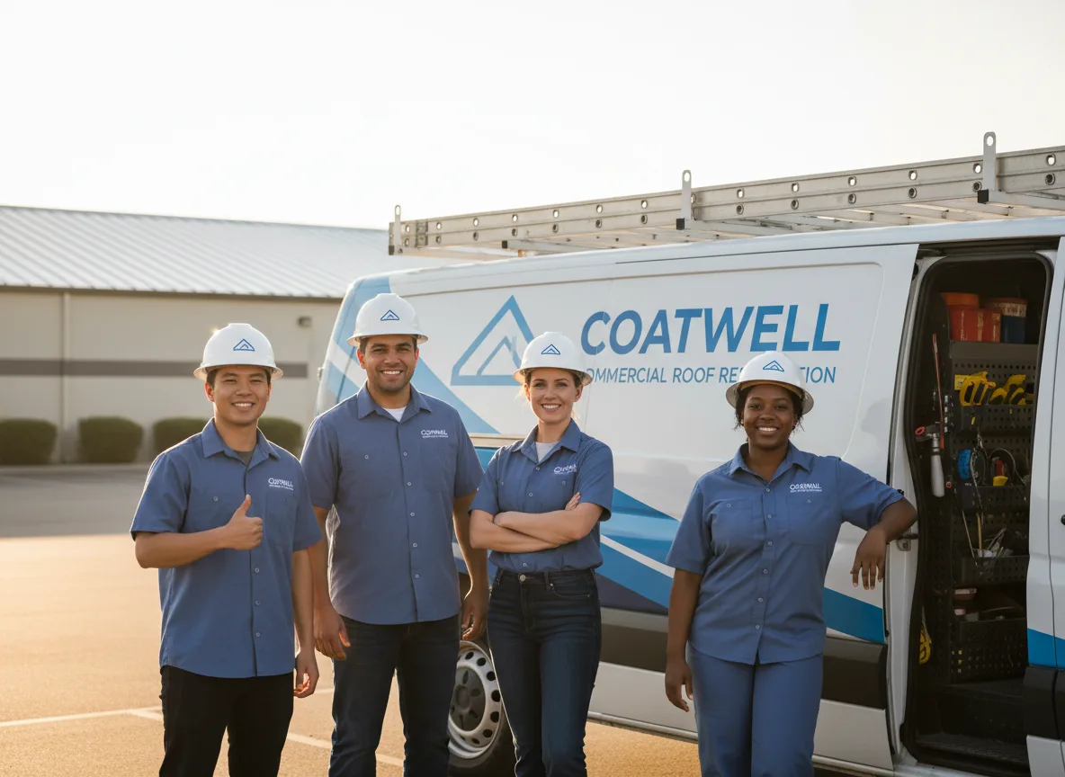 Commercial roof coating company in Lindley, NY
